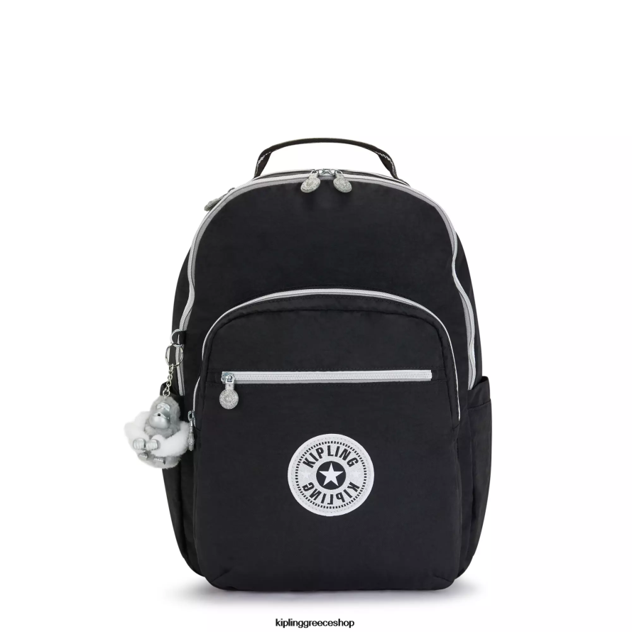 kipling_cf83ceb1cebaceafceb4ceb9ceb1_cf86cebfcf81ceb7cf84cebfcf8d_cf85cf80cebfcebbcebfceb3ceb9cf83cf84ceae_ceb1cebbceb7ceb8.png Kipling σακίδια φορητού υπολογιστή αληθινή μαύρη διασκέδαση γυναίκες Σεούλ μεγάλο σακίδιο φορητού υπολογιστή 15 ιντσών Z0Z64R442 - Image 1