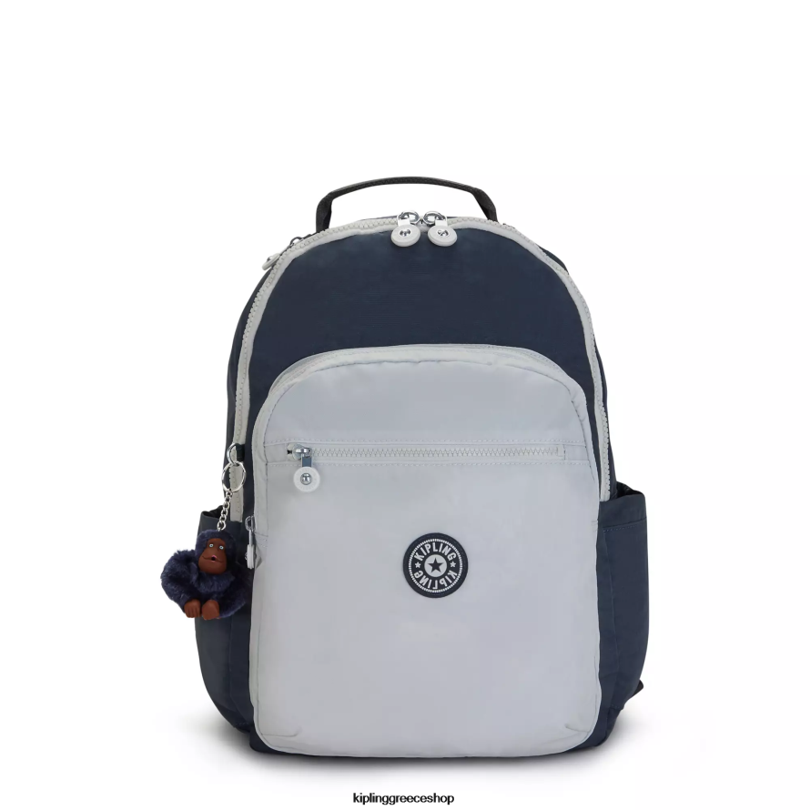 kipling_cf83ceb1cebaceafceb4ceb9ceb1_cf86cebfcf81ceb7cf84cebfcf8d_cf85cf80cebfcebbcebfceb3ceb9cf83cf84ceae_ceb1cebbceb7ceb8.png Kipling σακίδια φορητού υπολογιστή αληθινό μπλε γκρι γυναίκες Σεούλ μεγάλο σακίδιο φορητού υπολογιστή 15 ιντσών Z0Z64R430 - Image 1