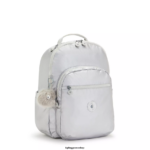 Kipling σακίδια φορητού υπολογιστή ζαχαρωτό μεταλλικό γυναίκες Σεούλ μεγάλο μεταλλικό σακίδιο φορητού υπολογιστή 15" Z0Z64R458 - Image 2