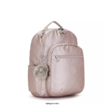 Kipling σακίδια φορητού υπολογιστή μεταλλικό τριαντάφυλλο γυναίκες Σεούλ μεγάλο μεταλλικό σακίδιο φορητού υπολογιστή 15" Z0Z64R461 - Image 2