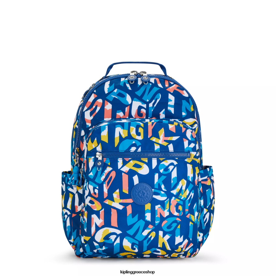 kipling_cf83ceb1cebaceafceb4ceb9ceb1_cf86cebfcf81ceb7cf84cebfcf8d_cf85cf80cebfcebbcebfceb3ceb9cf83cf84ceae_cebdceadcebf_ceb3.png Kipling σακίδια φορητού υπολογιστή νέο γυναίκες Σεούλ μεγάλο τυπωμένο σακίδιο φορητού υπολογιστή 15" Z0Z64R344 - Image 1