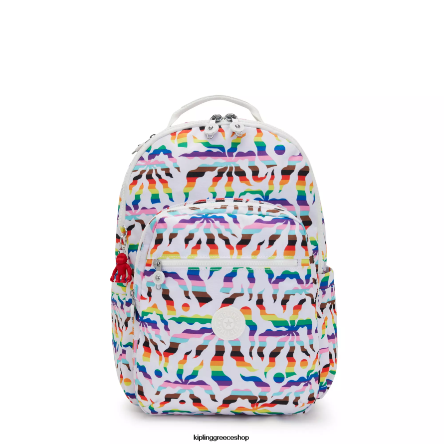 kipling_cf83ceb1cebaceafceb4ceb9ceb1_cf86cebfcf81ceb7cf84cebfcf8d_cf85cf80cebfcebbcebfceb3ceb9cf83cf84ceae_cebfcf85cf81ceac.png Kipling σακίδια φορητού υπολογιστή ουράνιο τόξο παλάμη γυναίκες Σεούλ μεγάλο τυπωμένο σακίδιο φορητού υπολογιστή 15" Z0Z64R345 - Image 1