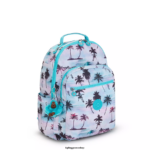 Kipling σακίδια φορητού υπολογιστή τύπωμα παλάμης σκιάς γυναίκες Σεούλ μεγάλο τυπωμένο σακίδιο φορητού υπολογιστή 15" Z0Z64R465 - Image 2