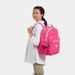 Kipling σακίδια φορητού υπολογιστή φρέσκο ​​ροζ γυναίκες Σεούλ μεγάλο σακίδιο φορητού υπολογιστή 15 ιντσών Z0Z64R428 - Image 4