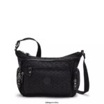 Kipling τσάντες χιαστί ανάγλυφη υπογραφή γυναίκες gabbie μικρή εμπριμέ χιαστί τσάντα Z0Z64R233