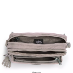 Kipling τσάντες χιαστί γκρι γκρι γυναίκες abanu multi convertible τσάντα χιαστί Z0Z64R117 - Image 3