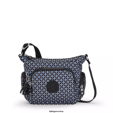 Kipling τσάντες χιαστί μαυριδερό πλακάκι γυναίκες Τσάντα χιαστί με στάμπα gabbie Z0Z64R140