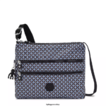 Kipling τσάντες χιαστί μαυριδερό πλακάκι γυναίκες Τσάντα χιαστί με στάμπα alvar Z0Z64R145