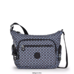 Kipling τσάντες χιαστί μαυριδερό πλακάκι γυναίκες gabbie μικρή εμπριμέ χιαστί τσάντα Z0Z64R147