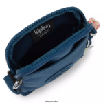 Kipling τσάντες χιαστί υφαντό γαλαζοπράσινο γυναίκες τσάντα τηλεφώνου χιαστί Z0Z64R182 - Image 3