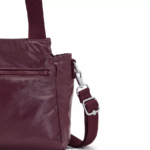 Kipling τσάντες ώμου μπορντό λάκα γυναίκες elysia μεταλλική τσάντα ώμου Z0Z64R203 - Image 5