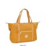 Kipling tote τσάντες γρήγορο κίτρινο γυναίκες art medium tote τσάντα Z0Z64R256 - Image 2