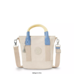 Kipling tote τσάντες ελαφριά άμμος m γυναίκες angel μικρή tote bag Z0Z64R62